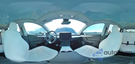 2022 Tesla Model Y z USA, uszkodzony, nr VIN 7SAYGDEF1NF558549